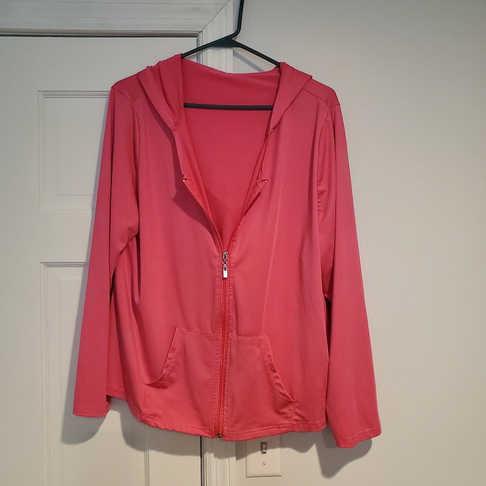 SHEIN Curve Coral Hoodie And Pants